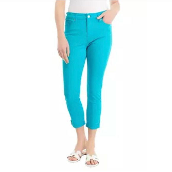 crown & ivy Pants - 🦋Crown & Ivy Twill Cropped Jeans